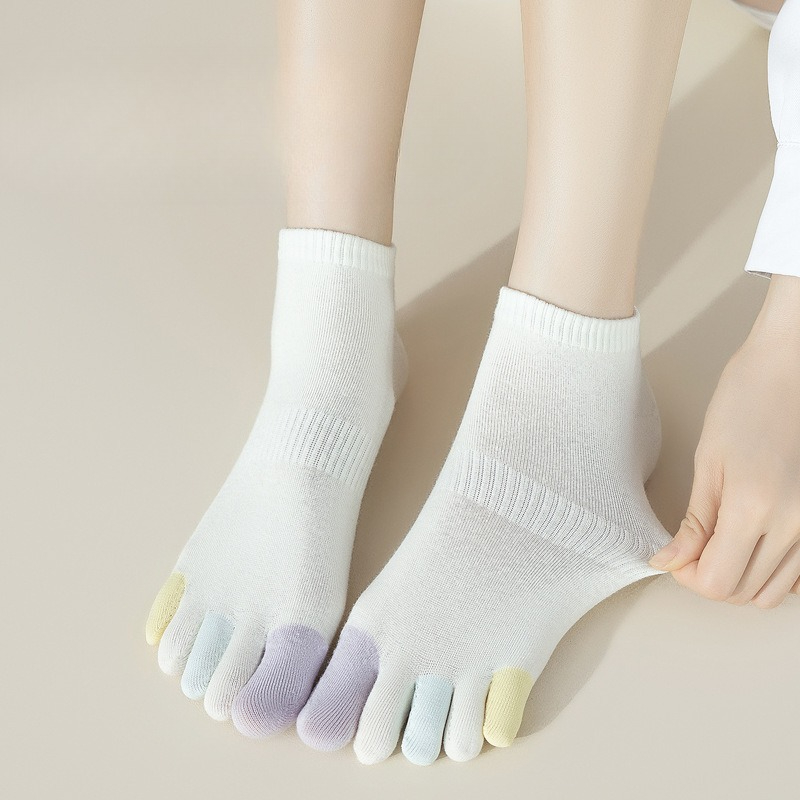 6 pairs Summer thin breathable - Toe Sock Split recension och pris