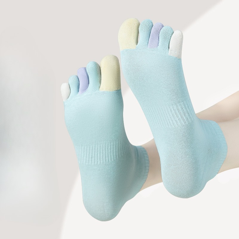 6 pairs Summer thin breathable - Toe Sock Split recension och pris