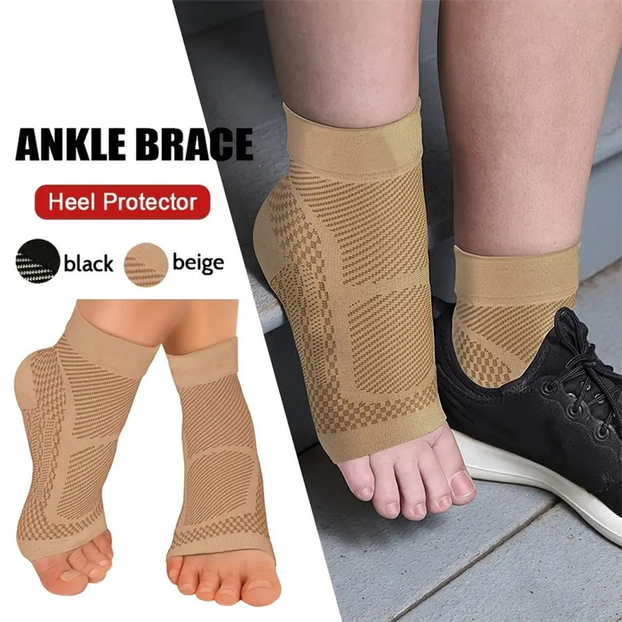 1 Pair Sport Compression Socks - Ankle Brace Sock recension och pris