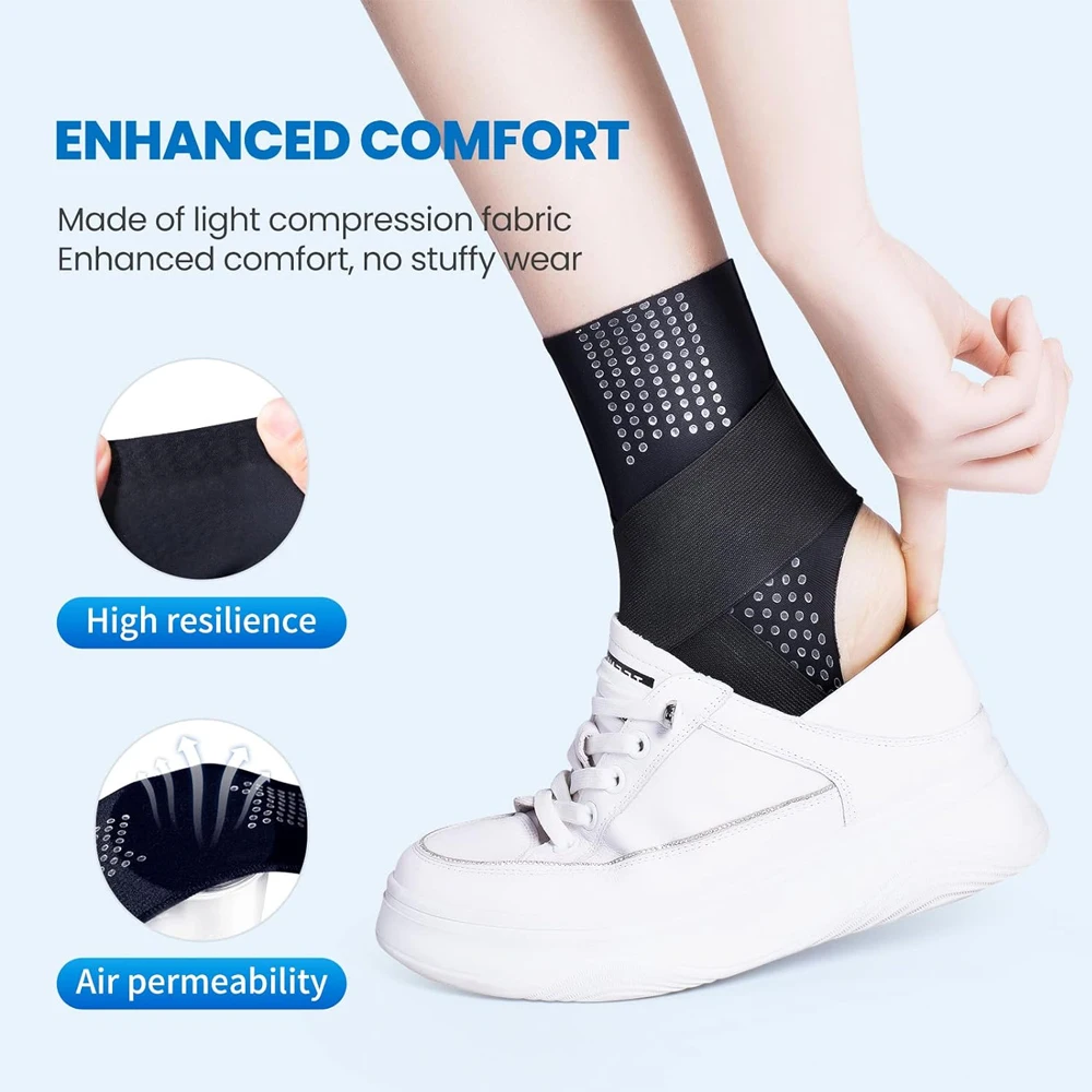 1Pcs Compression Ankle Brace S - Ankle Brace Sock recension och pris