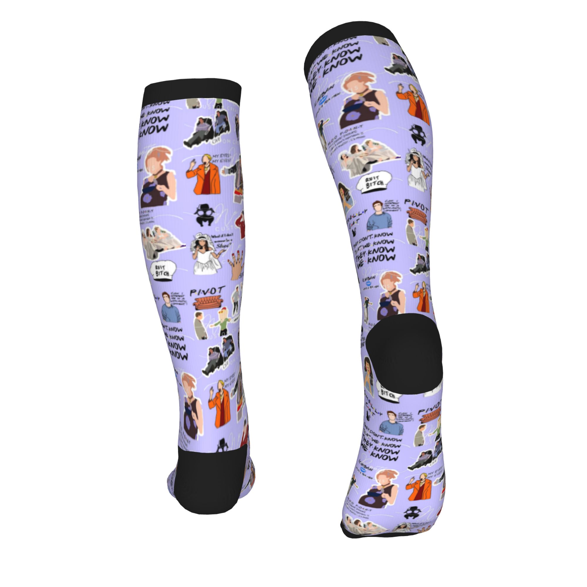 Friends Classic TV Show Men Wo - No Show Sock Women recension och pris