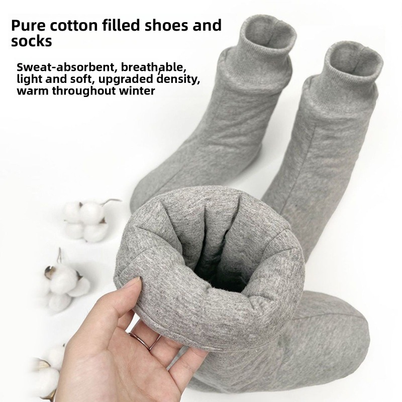 Xinjiang Cotton Thick Thermal  - Thermal Sock Winter recension och pris
