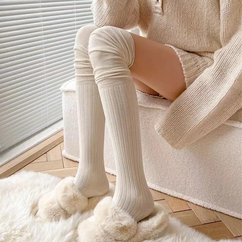 1-10Pairs Women’s Over-the-Kne - Boot Sock Slouchy recension och pris