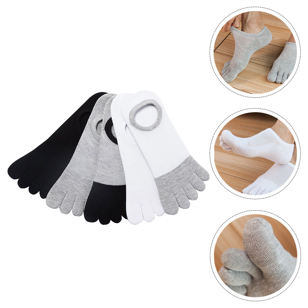 5Pairs Male Low Cut Breathable - Invisibility Sock Loafer recension och pris