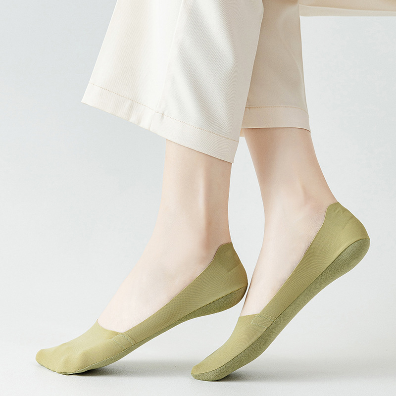 No Show Socks Womens Nylon Non - Invisibility Sock Loafer recension och pris