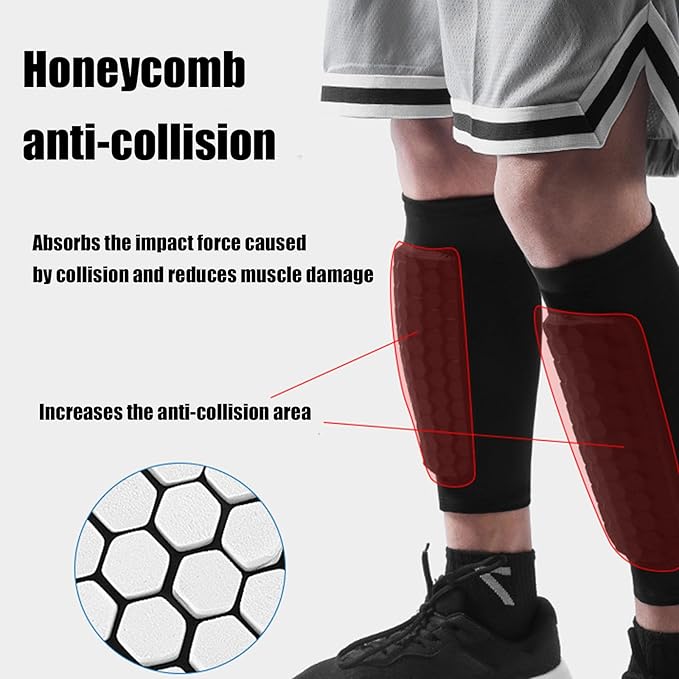 Soccer Shin Guards Shin Guard  - Compression Sleeve Calf recension och pris