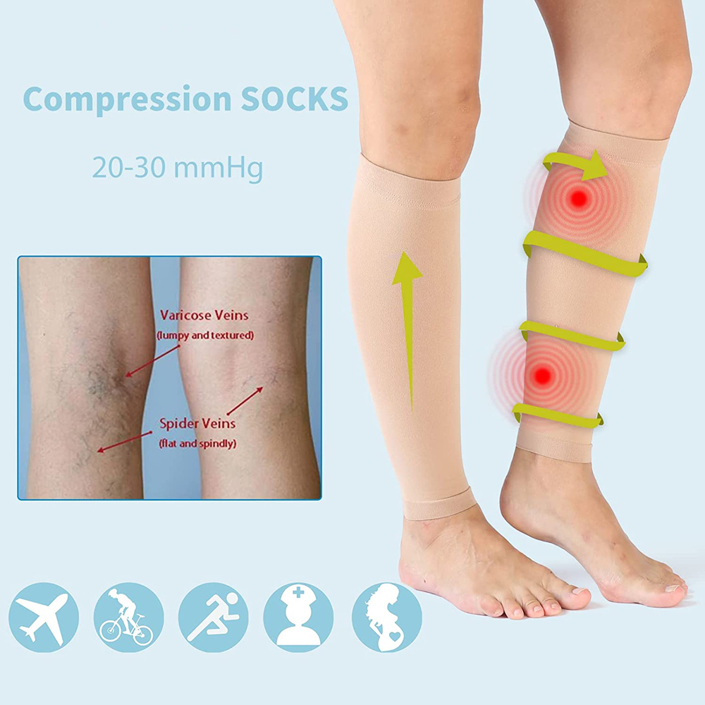 1Pair Calf Compression Sleeve  - Compression Sleeve Calf recension och pris