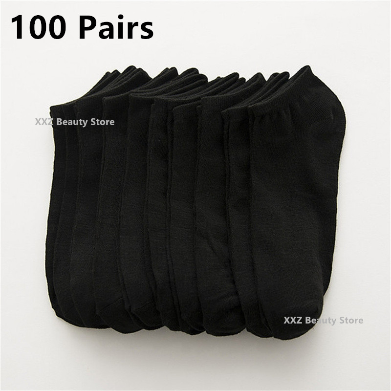 Wholesale 50/100 Pairs Invisib - Ankle Sock Low Cut recension och pris