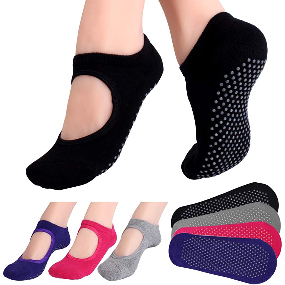 Backless Non-slip Fitness Pila - Grip Sock Yoga recension och pris