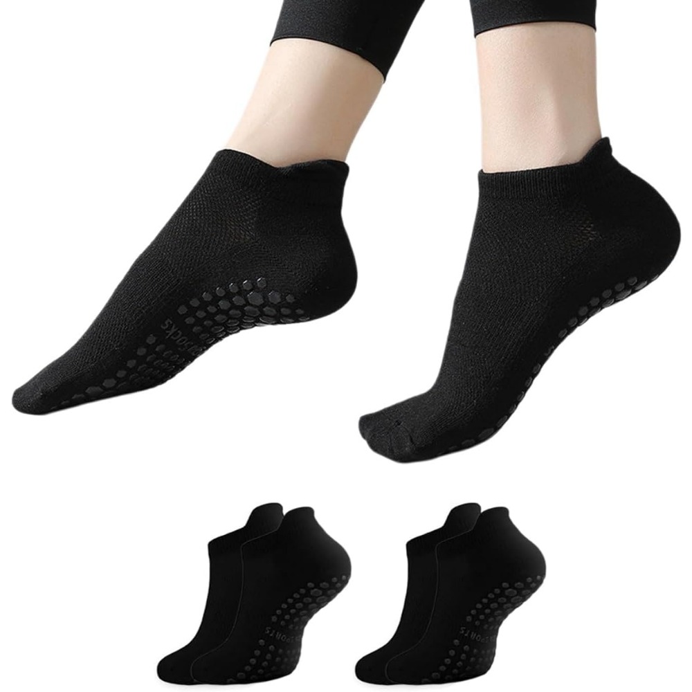 Non-Slip Grip Socks for Women: - Grip Sock Yoga recension och pris