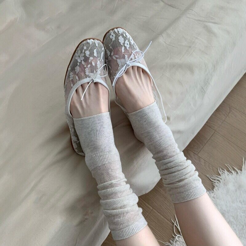 1 Pair Sheer Mesh Slouchy Leg  - Boot Sock Slouchy recension och pris