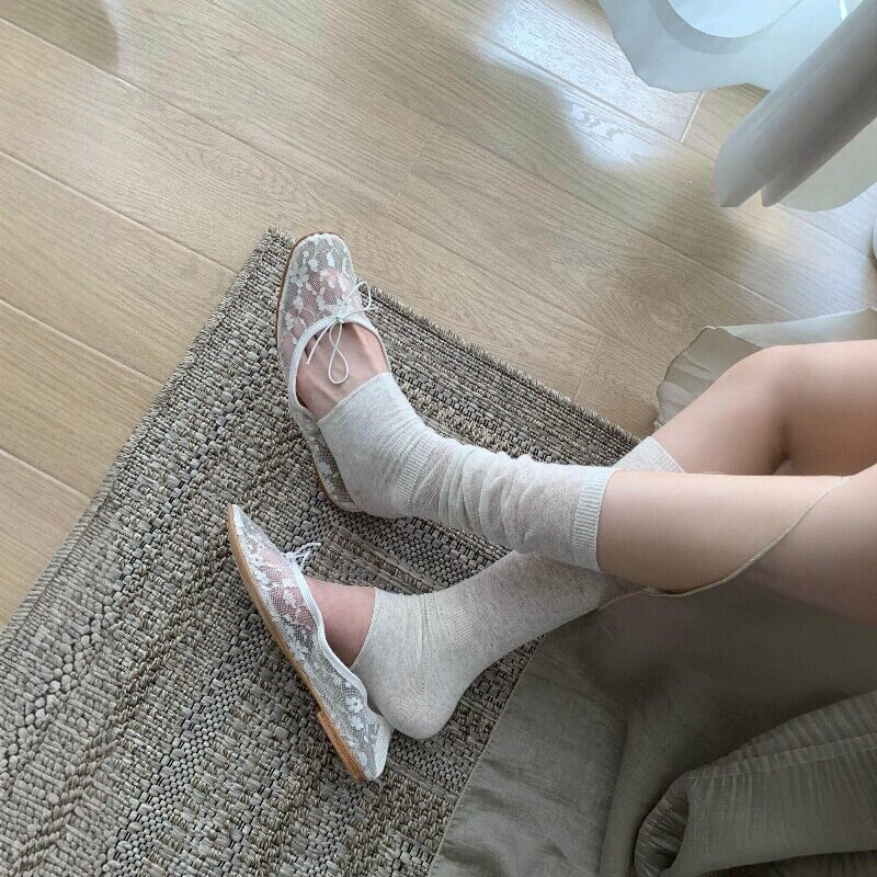 1 Pair Sheer Mesh Slouchy Leg  - Boot Sock Slouchy recension och pris