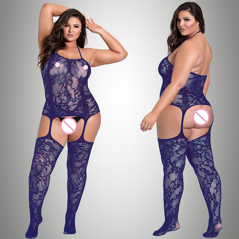 New Plus Size Bodystocking Bod - Fishnet Stocking Women recension och pris