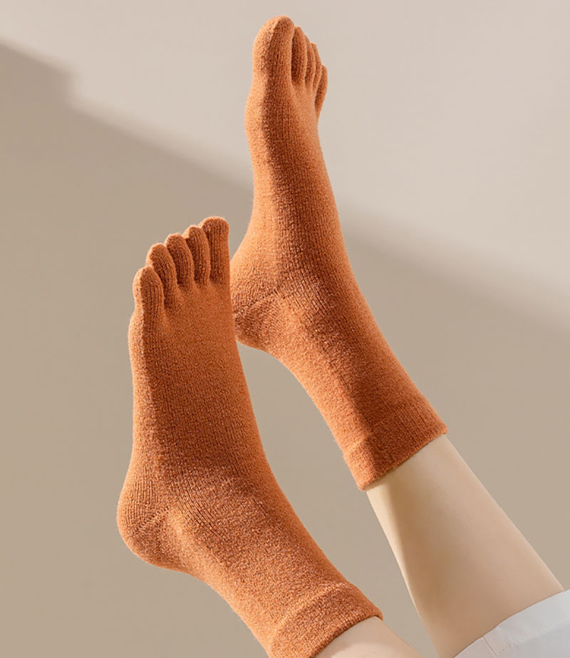 Autumn Winter Thicken Cashmere - Toe Sock Split recension och pris