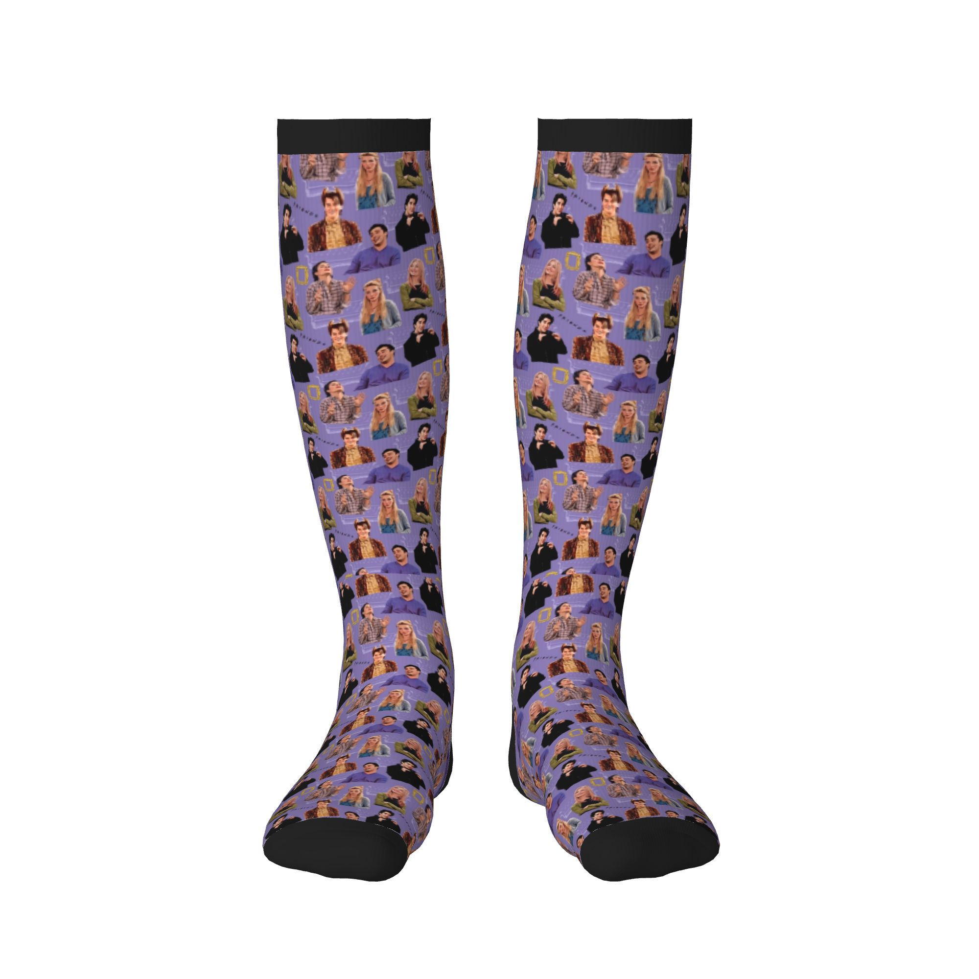 Friends Symbol Collage TV Show - No Show Sock Women recension och pris