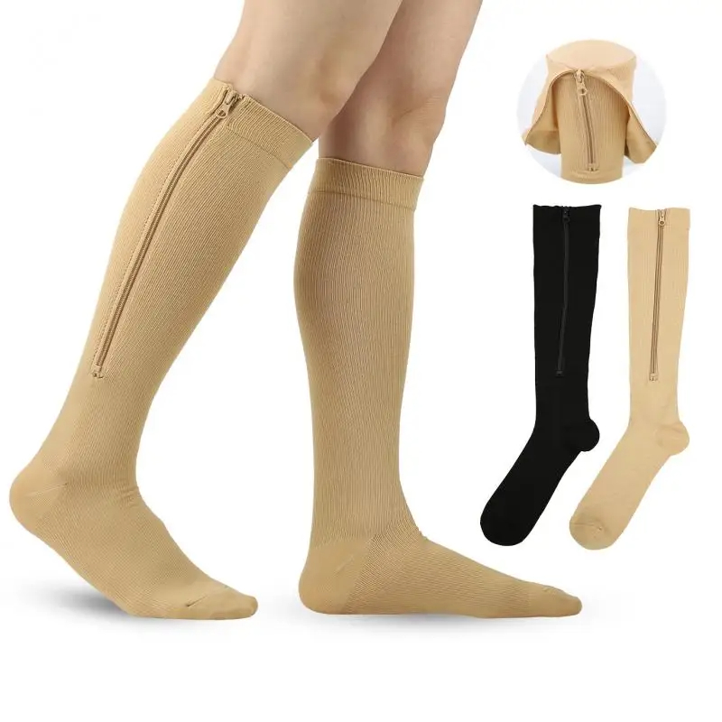 1 Pair Medical Zipper Compress - Compression Sock Medical recension och pris