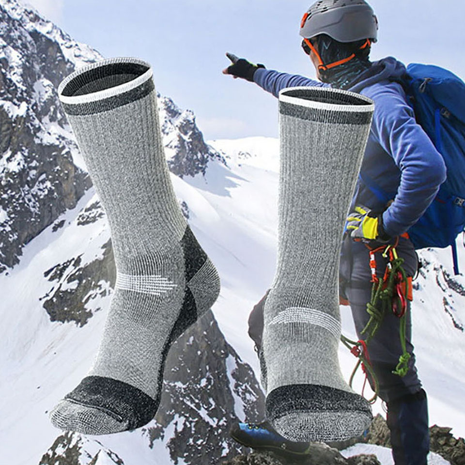 Loogdeel 1PairMerino Wool Ther - Wool Hiking Sock recension och pris