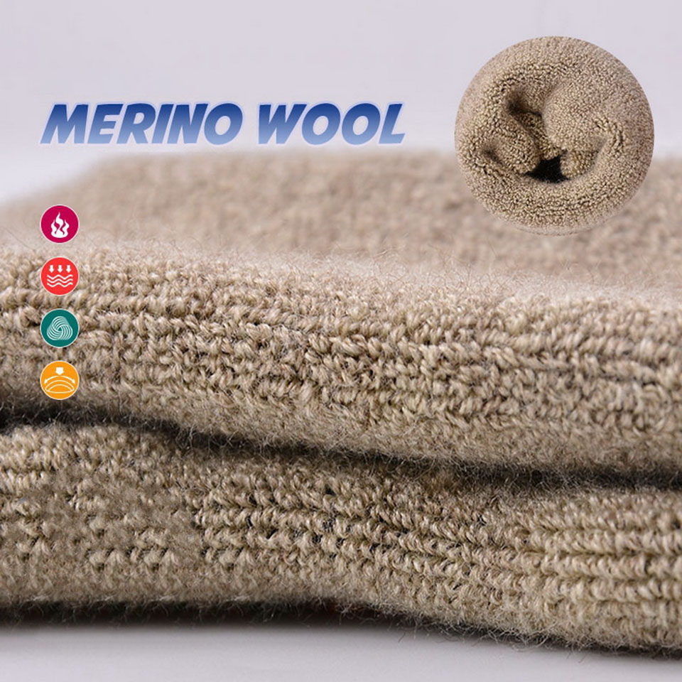 Loogdeel 1PairMerino Wool Ther - Wool Hiking Sock recension och pris