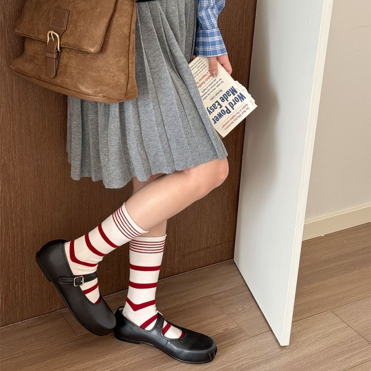 SP&CITY Korean Winter Striped  - Silk Sock Bamboo recension och pris