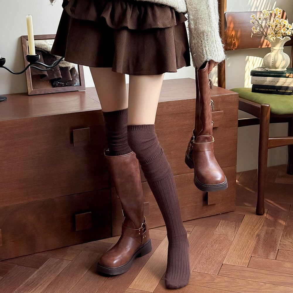 Warm Extra Long Over-the-Knee  - Boot Sock Slouchy recension och pris