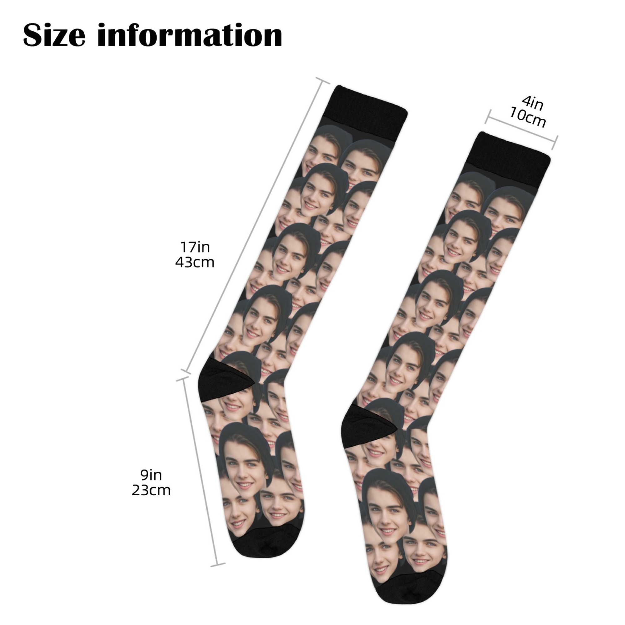 Custom avatar socks for men an - No Show Sock Women recension och pris