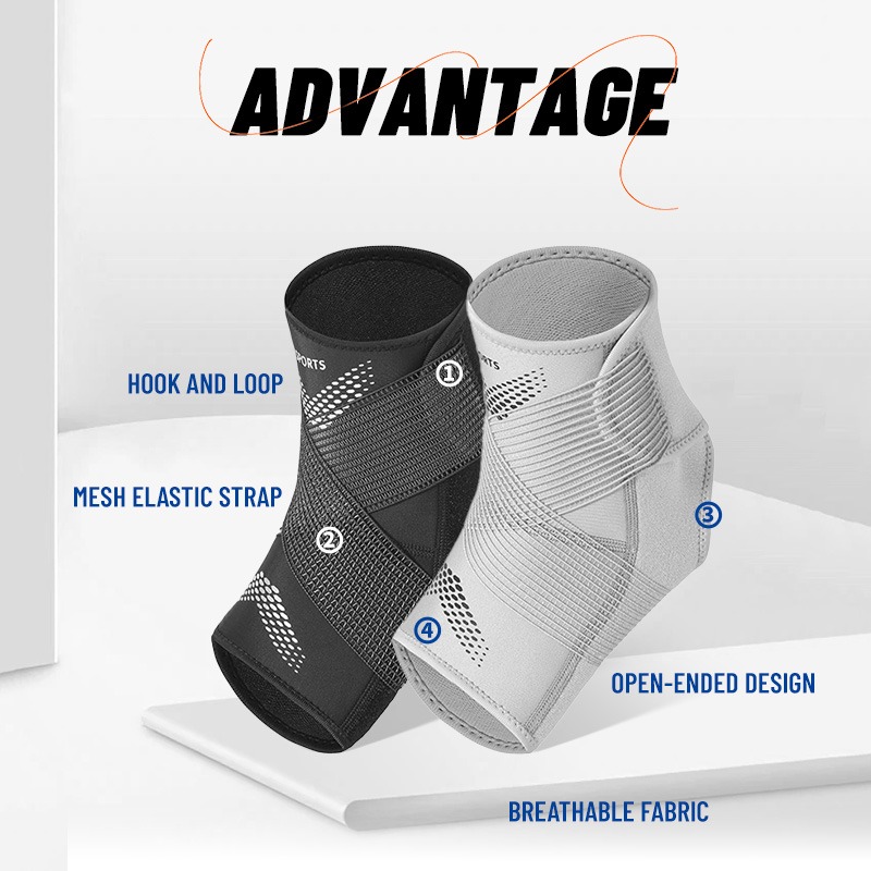 1pc Adjustable Toeless Ankle B - Ankle Brace Sock recension och pris