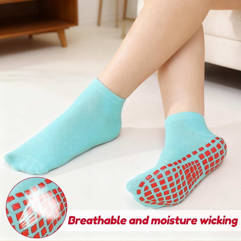 Non-Slip Yoga and Pilates Sock - Grip Sock Yoga recension och pris