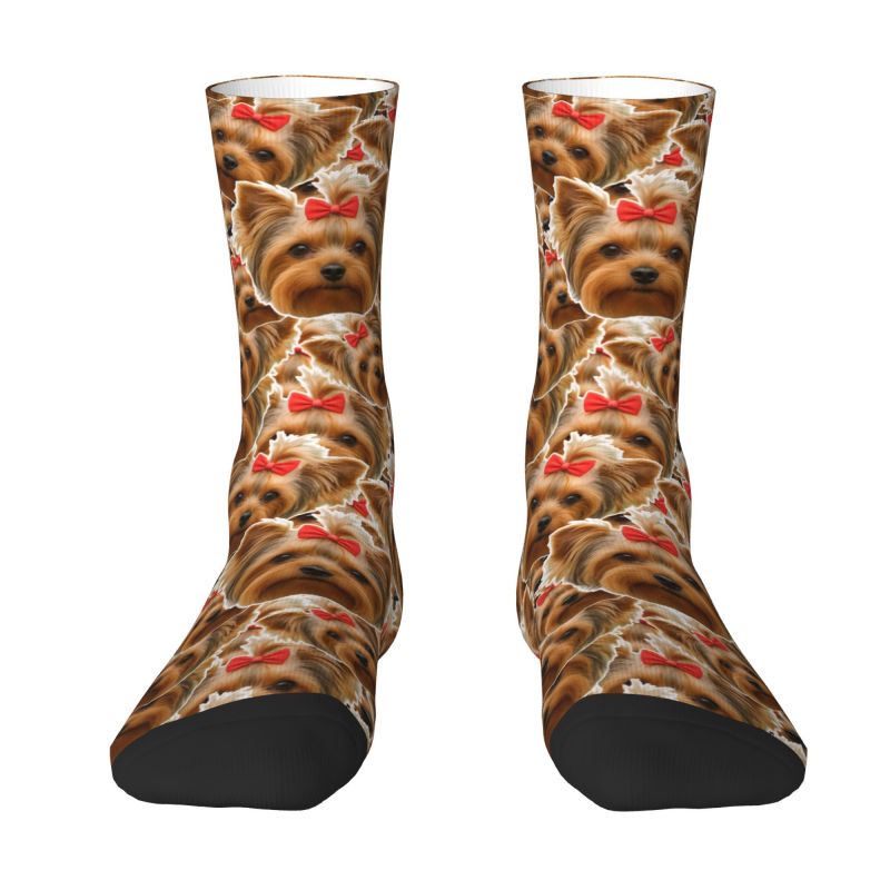 Cute Mens Personalized Dog Fac - Dress Sock Men recension och pris