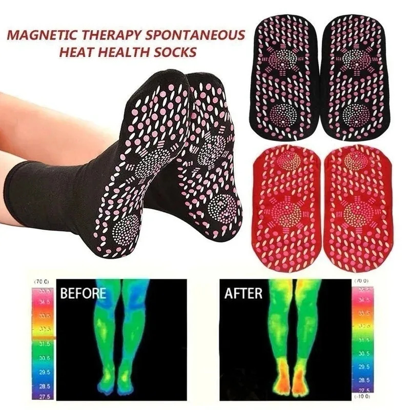 6/3/1pairs Tourmaline Self-Hea - Thermal Sock Winter recension och pris