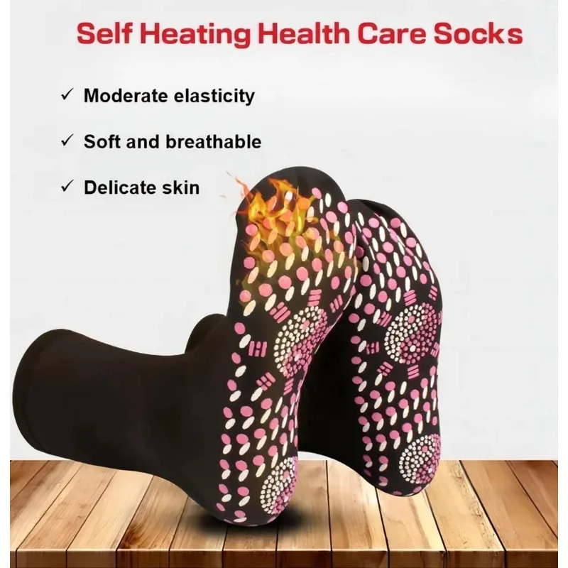6/3/1pairs Tourmaline Self-Hea - Thermal Sock Winter recension och pris