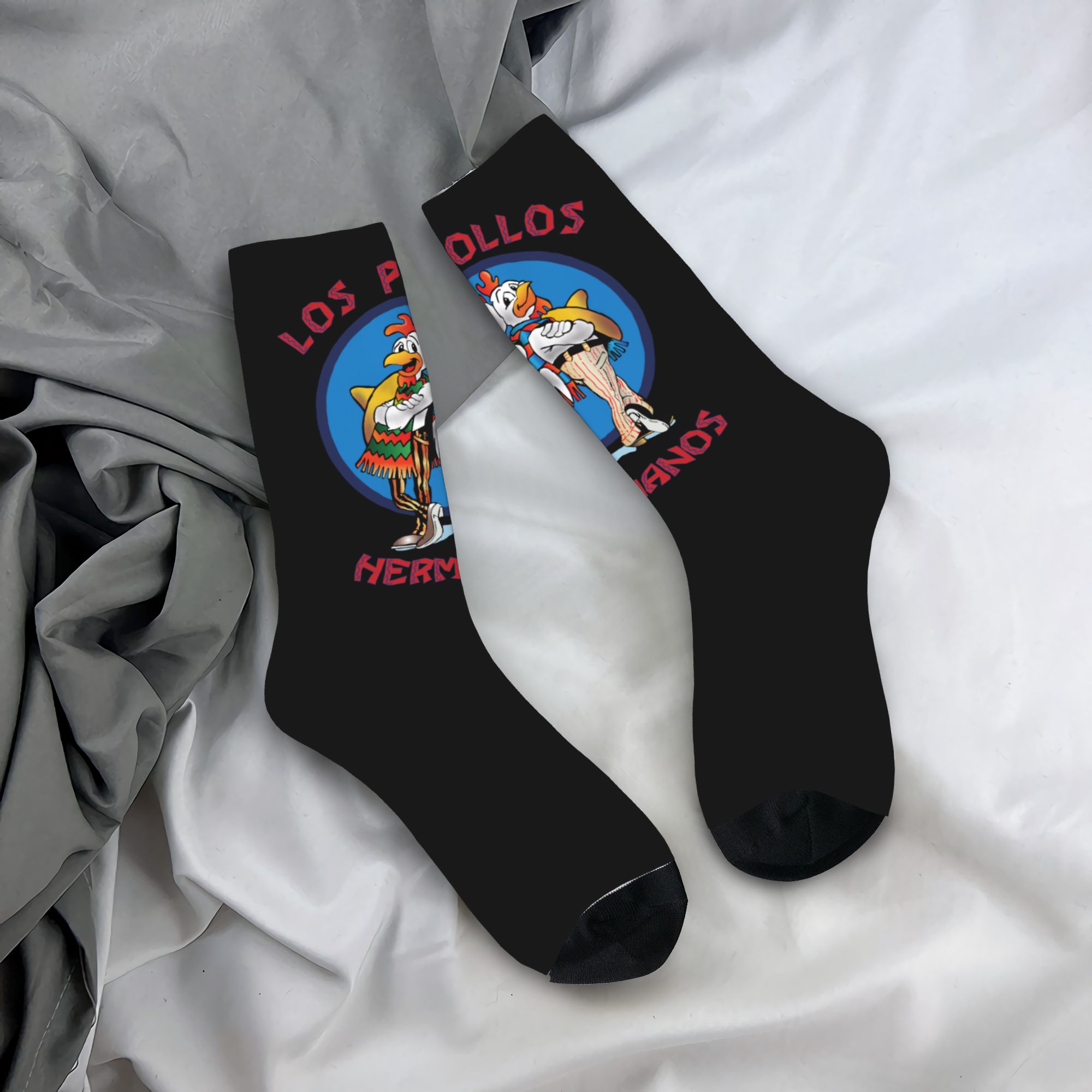 Custom Funny Los Pollos Herman - Dress Sock Men recension och pris