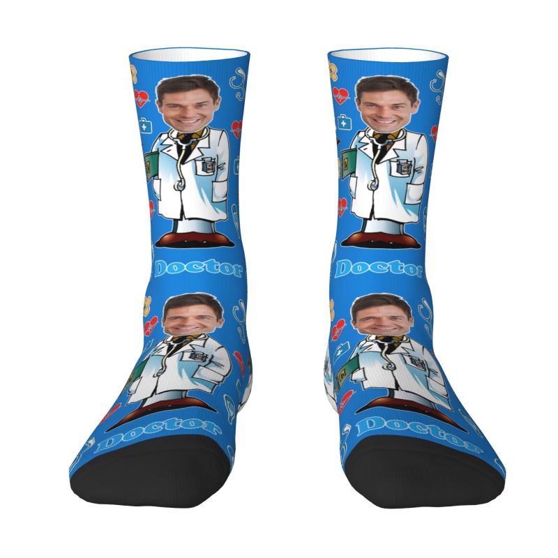 Doctor Custom Men Women Crew S - Dress Sock Men recension och pris